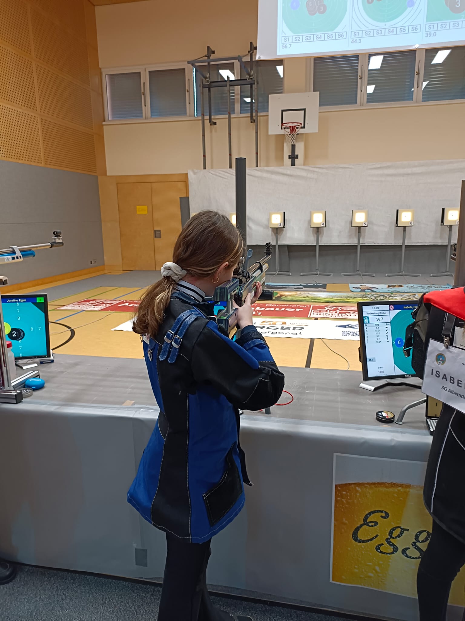 Angelina Reinhardt bei der Landesmeisterschaft