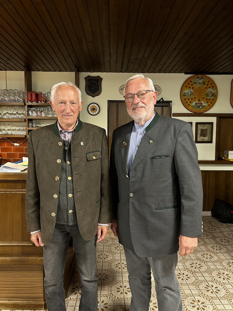 Ehrung Florian Arzt für 25 Jahre Mitgliedschaft